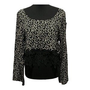 Vintage Alexander Brown Crop Top